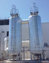 Installing a cooling tower allowed Wornick Foods to dramatically cut back on water use&mdash;going from a million gallons a day to 70,000.