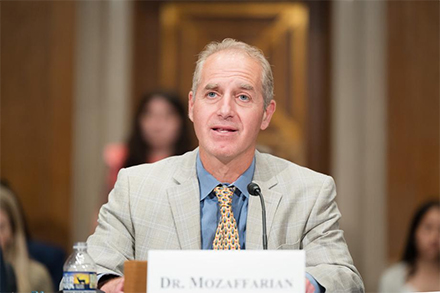 Dr. Dariush Mozaffarian, director of the Food is Medicine Institute at Tufts University in Boston