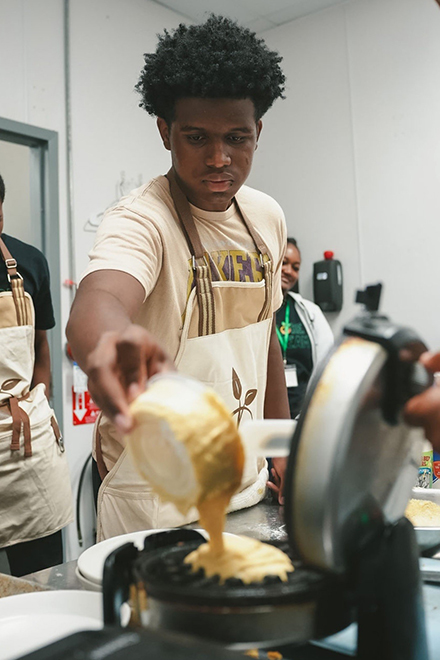 Explore Ag STEAM Camp students enjoyed expert-guided tours of the NC Food Innovation Lab