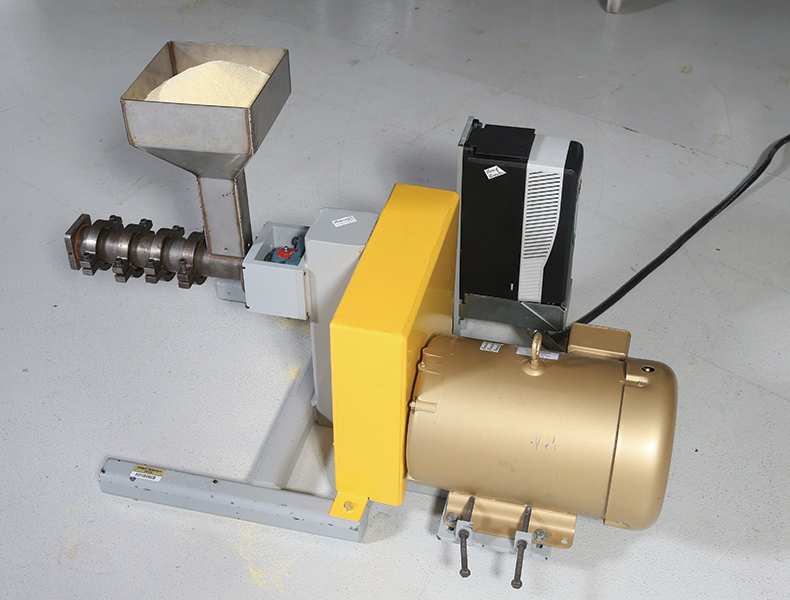 Small extruder developed by Purdue University for NASA