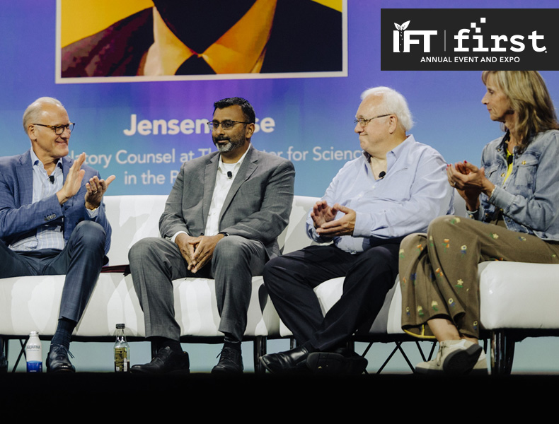 The keynote panel, “Food Additives: Reformulation and Regulatory Challenges.” 