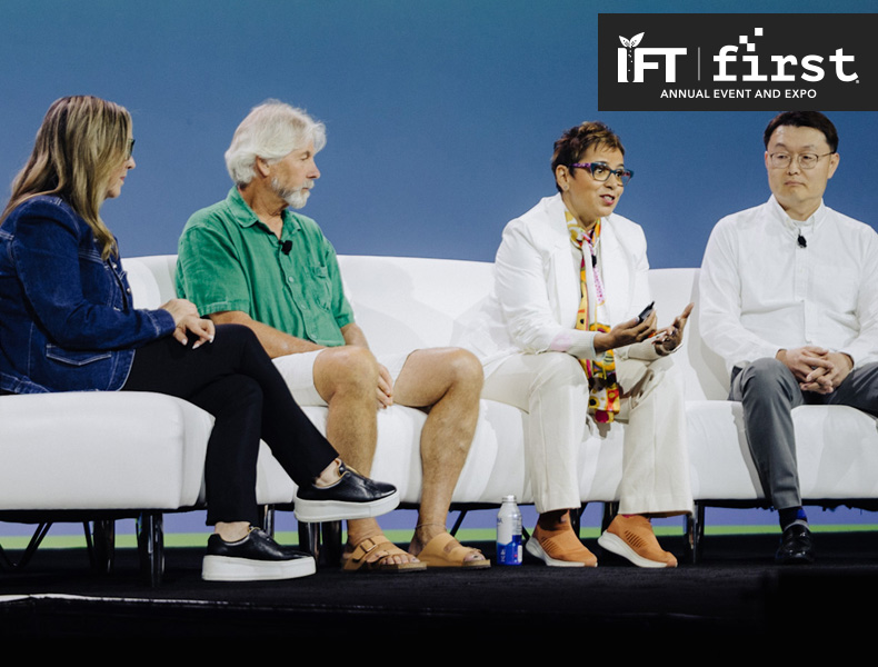 From left: Janet Helm, Christopher Gardner, Maha Tahiri, and Youngsoo Lee