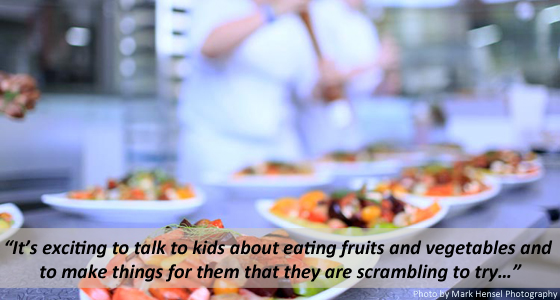 It&rsquo;s exciting to talk to kids about eating fruits and vegetables and to make things for them that they are scrambling to try&hellip;
