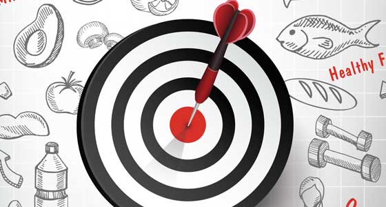 Health and Wellness target. © totallypic/Shutterstock. © Marchiez/iStock/Thinkstock