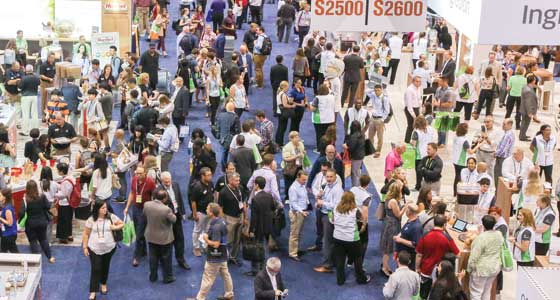IFT18 exhibit hall