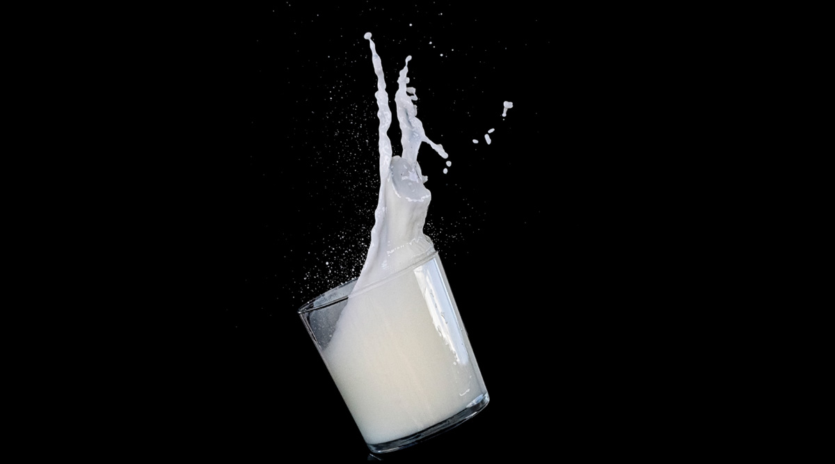 glass of milk