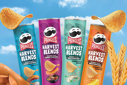 The Pringles Harvest Blends lineup