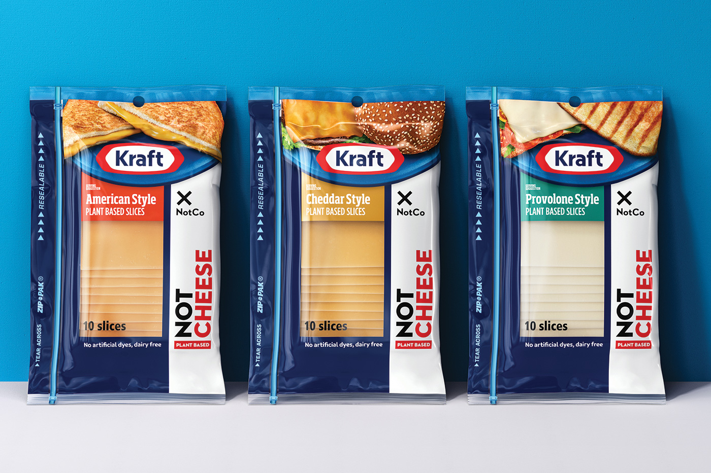 plant-based cheese slices