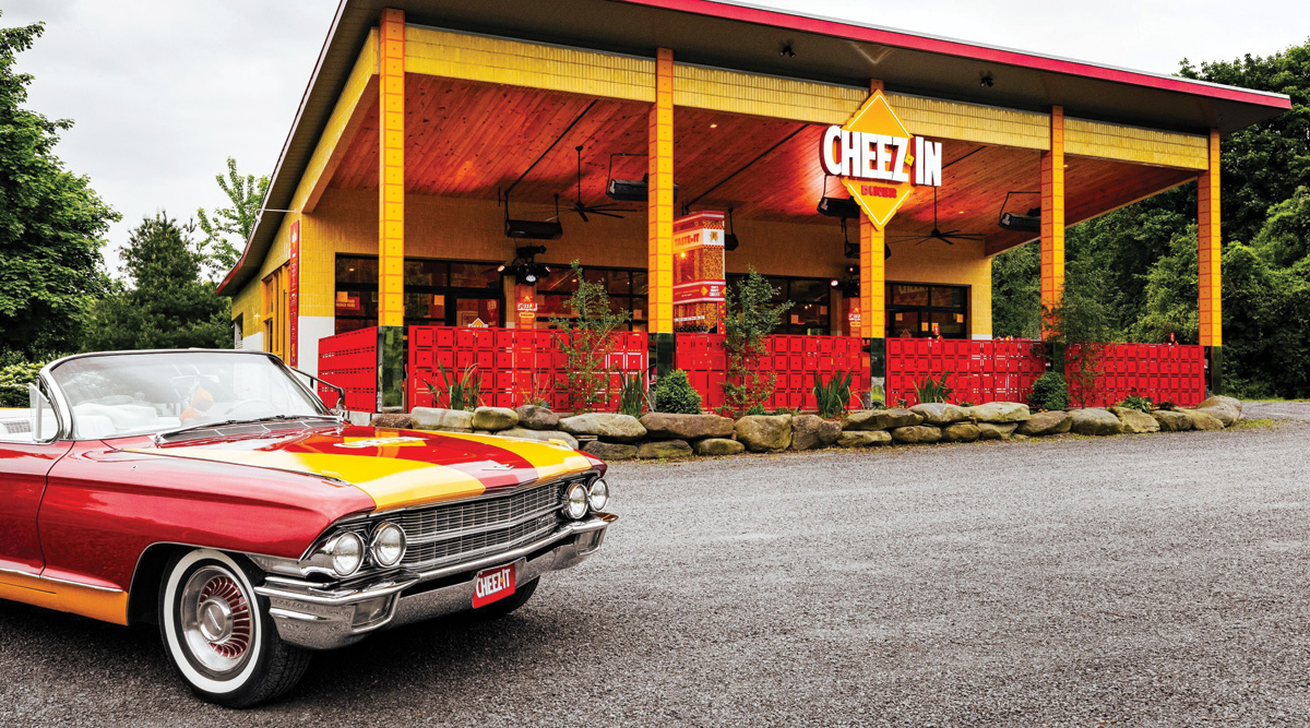 The Cheez-In Diner pop-up restaurant