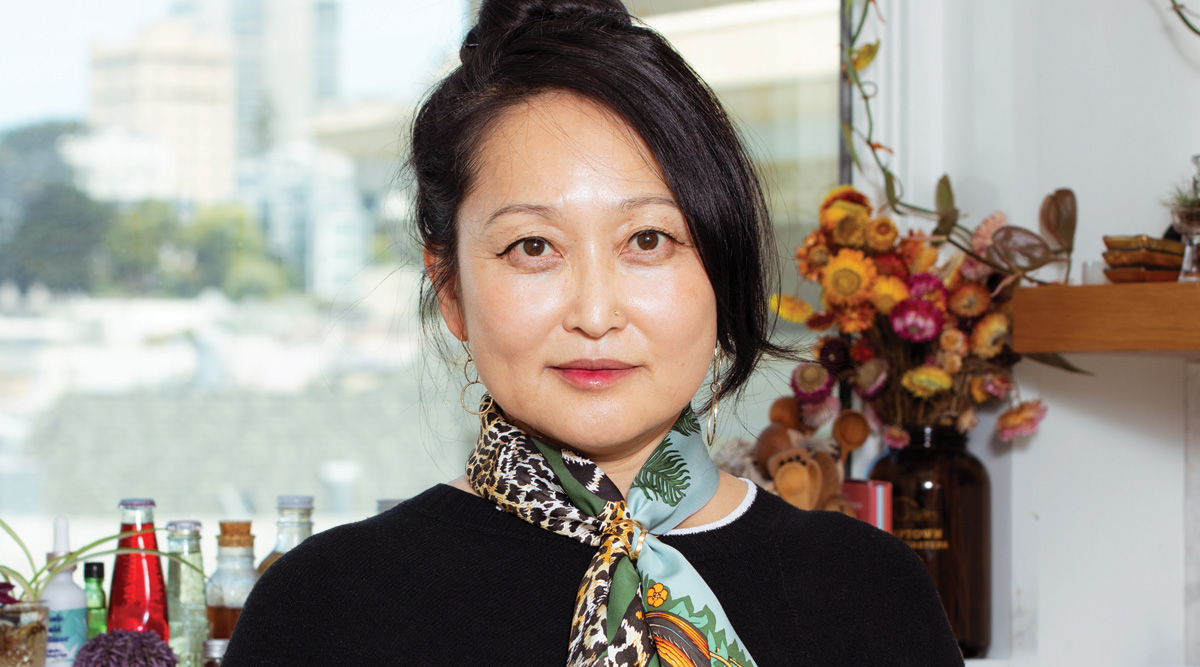 Food Ethnographer June Jo Lee in her home